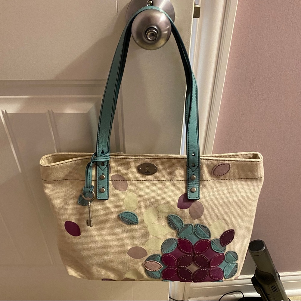 Fossil shopper tote, medium